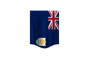 Anguilla Flag Banner flag