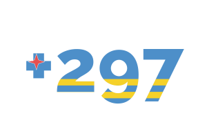 Aruba Calling Code flag