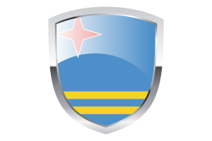 National Flag of Aruba Clipart flag