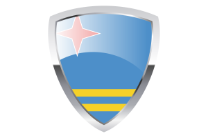 Aruba Shield Flag flag