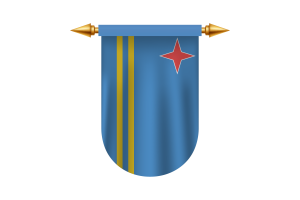 Aruba Flag Emblem Vector Images flag