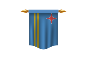 Aruba Flag Royal Banner flag