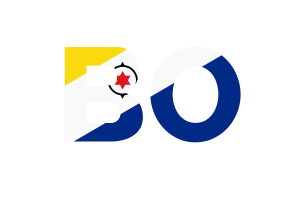 Bonaire Country Code flag