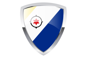 Bonaire Shield Flag flag