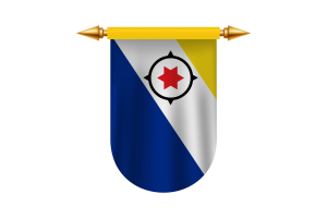 Bonaire Flag Emblem Vector Images flag
