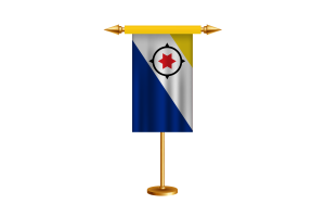 Bonaire Ceremonial Flag Vector Free flag