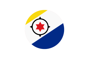 Bonaire Flag Circle Vector Free flag