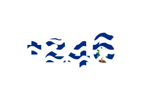 Código de llamada del Territorio Británico del Océano Índico flag