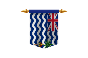 Emblema del Territorio Británico del Océano Índico flag