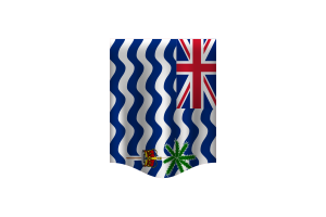 Bandera del Territorio Británico del Océano Índico Banner flag