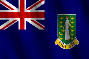 National Flag of British Virgin Islands flag