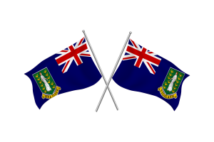 British Virgin Islands Waving Friendship Flag flag