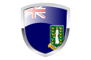 National Flag of British Virgin Islands Clipart flag