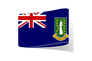 British Virgin Islands Flag Illustration Clipart flag