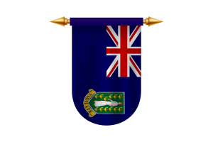 British Virgin Islands Flag Emblem Vector Images flag