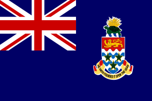 Flagge der Kaimaninseln flag