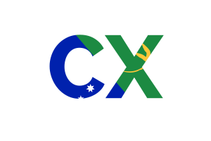 Christmas Island Country Code flag