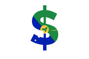 Christmas Island Currency icon flag