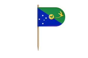 Christmas Island Flag for Desk, Table flag