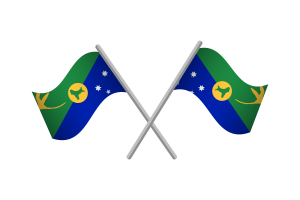 Christmas Island Flag Emblem Vector Free flag