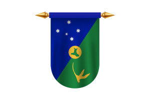 Christmas Island Flag Emblem Vector Images flag