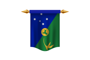 Christmas Island Flag Royal Banner flag