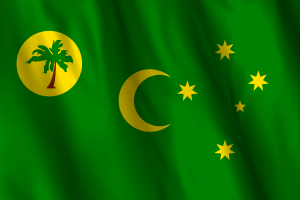 National Flag of Cocos (Keeling) Islands flag