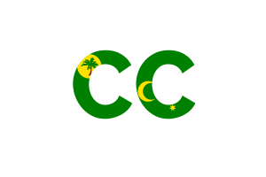 Cocos (Keeling) Islands Country Code flag