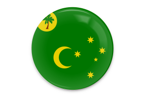 Cocos (Keeling) Islands Flag Vector Art flag