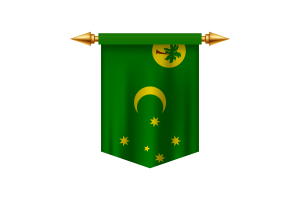 Emblem of the Cocos (Keeling) Islands flag