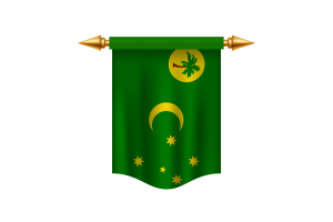 Cocos (Keeling) Islands Flag Royal Banner flag