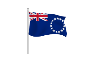 Cook Islands Flag Clipart flag