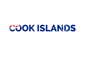 Cook Islands Text Art flag