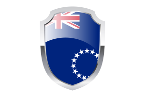 Cook Islands Shield Logo flag