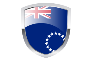 National Flag of Cook Islands Clipart flag