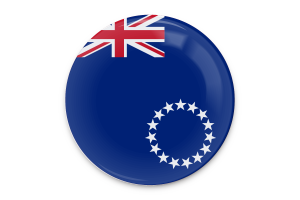 Cook Islands Flag Vector Art flag