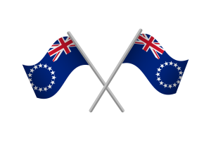 Cook Islands Flag Emblem Vector Free flag