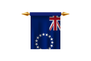 Cook Islands Emblem flag