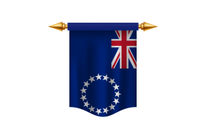 Cook Islands Flag Royal Banner flag