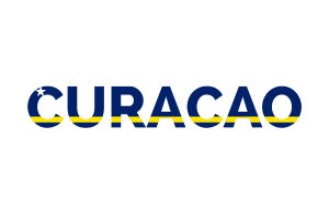 Curaçao Text Art flag