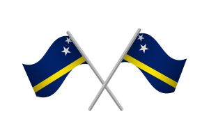 Curaçao Flag Emblem Vector Free flag