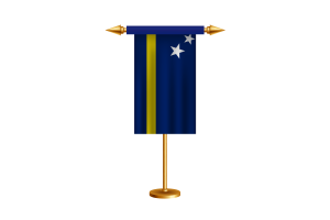 Curaçao Ceremonial Flag Vector Free flag