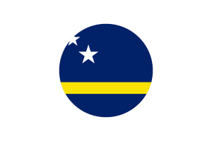 Curaçao Flag Circle Vector Free flag