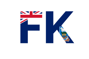 Falkland Islands Country Code flag