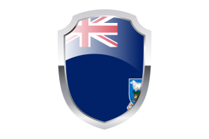 Falkland Islands Shield Logo flag