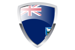 Falkland Islands Shield Flag flag