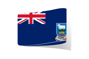 Falkland Islands Flag Illustration Clipart flag