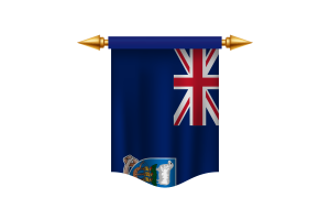 Falkland Islands Flag Royal Banner flag