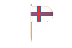 Bandiera delle Isole Faroe per scrivania, tavolo flag