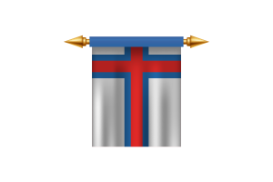 Emblema delle Isole Faroe flag